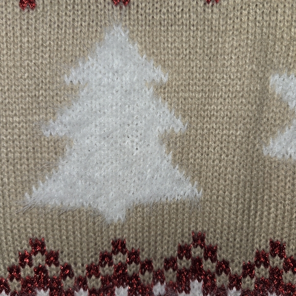 Holiday Time Christmas Sweater, Size L (12/14), very soft! - Picture 9 of 10